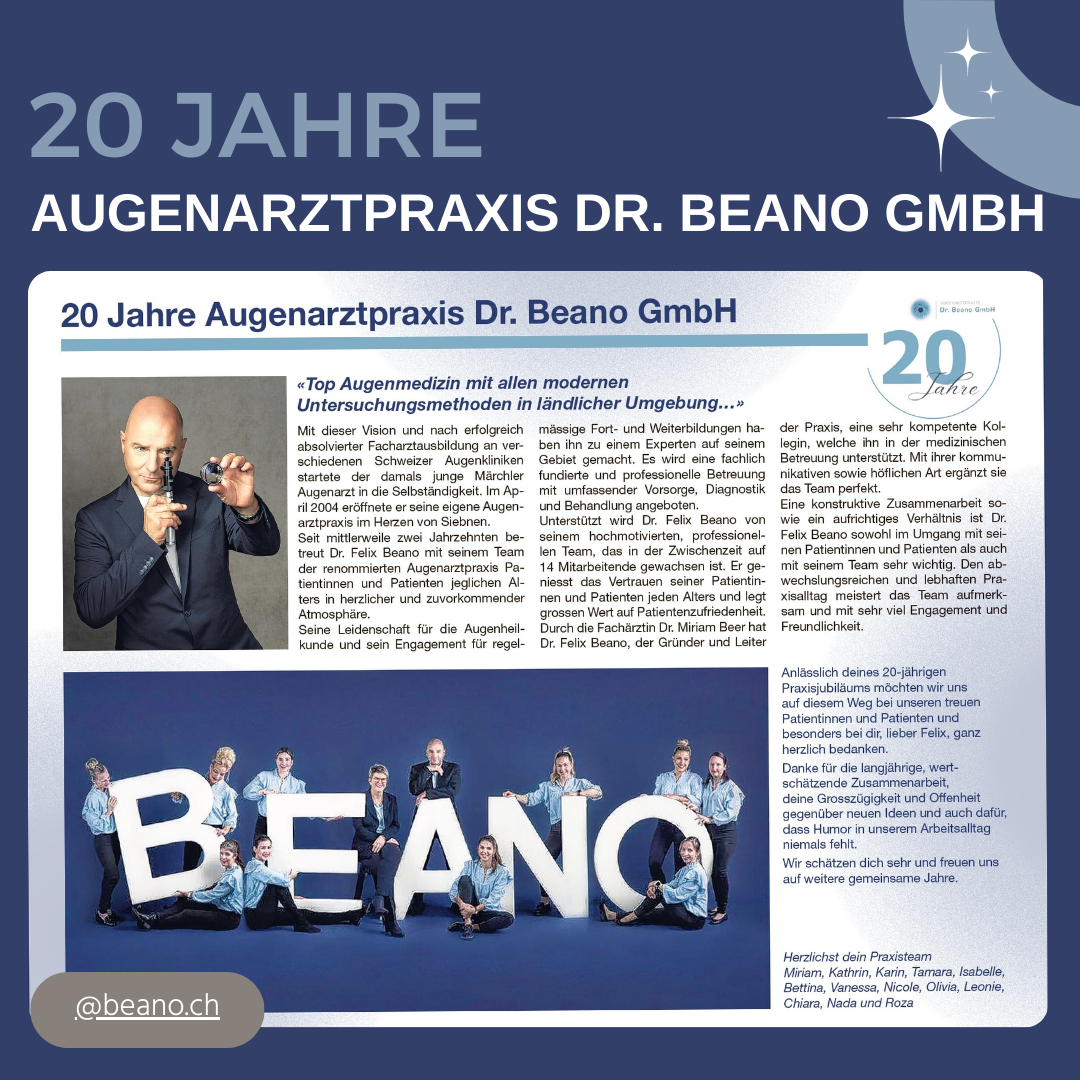 20 Jahre Jubiläum